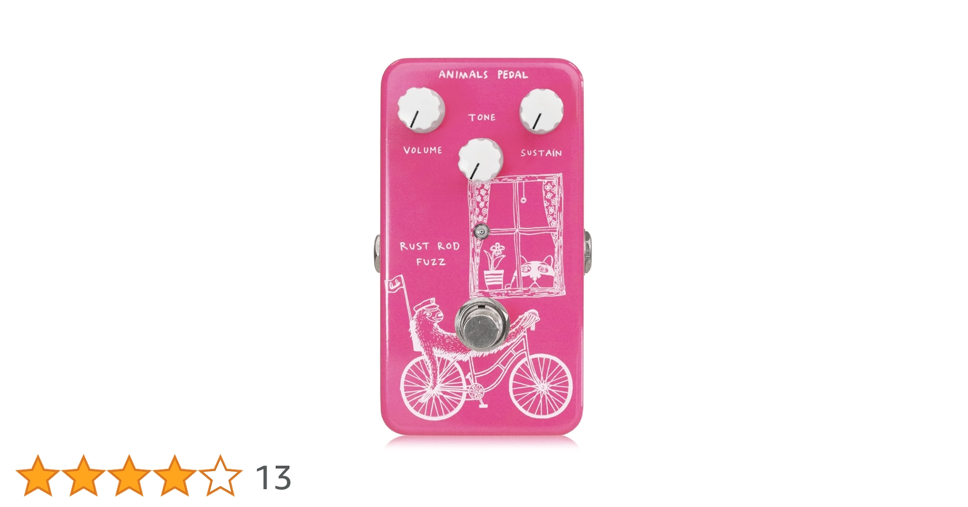 Amazon | Animals Pedal アニマルズペダル エフェクター ファズ Rust